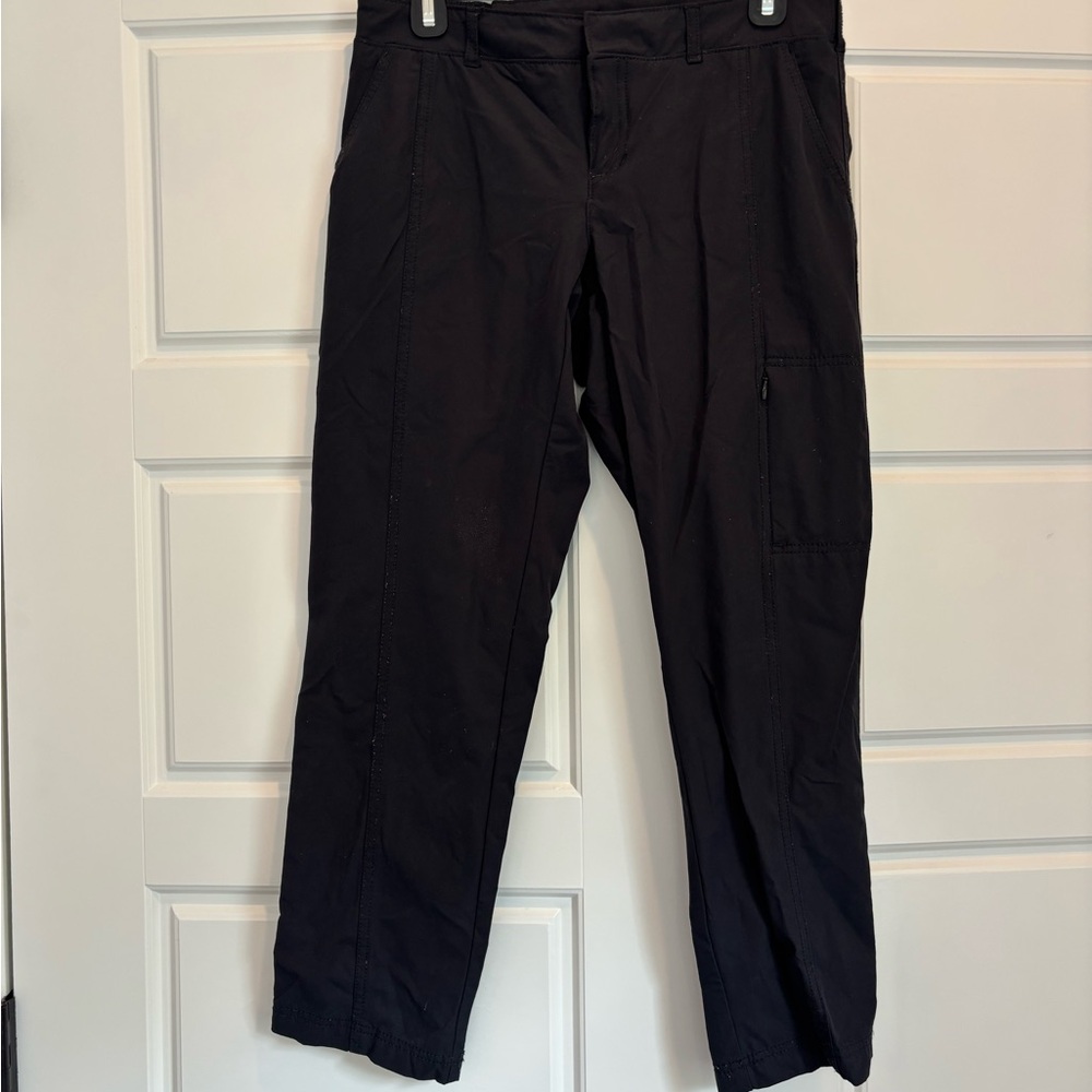 Kirkland Signature Black Cargo Pants Straight Leg